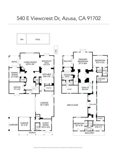 540 E Viewcrest Drive, Azusa, CA 91702