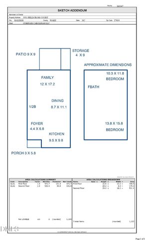 5551 Fieldcross Court, Raleigh, NC 27610
