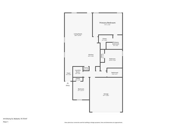 414 Shorty Street, Mabank, TX 75147