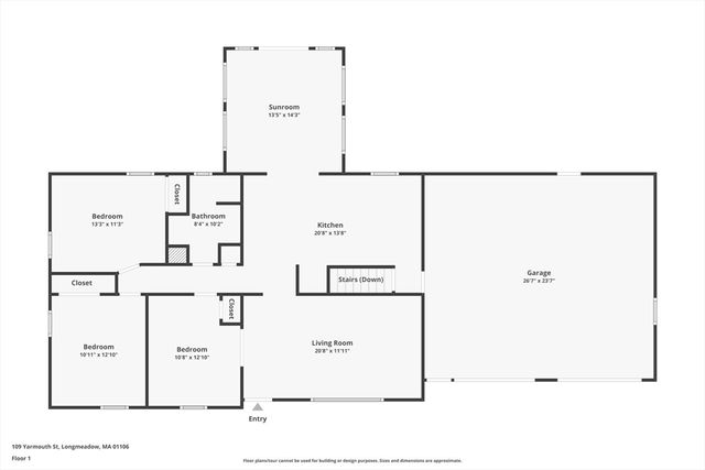 109 Yarmouth Street, Longmeadow, MA 01106