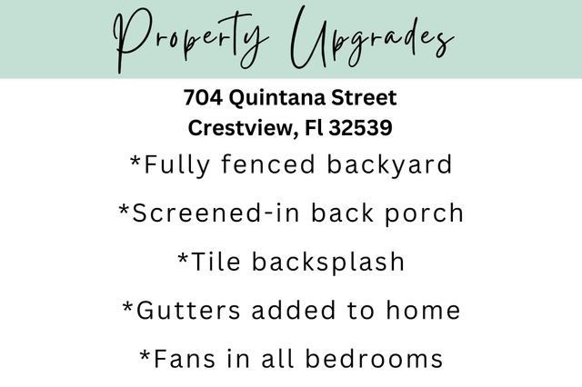 704 Quintana Street, Crestview, FL 32539