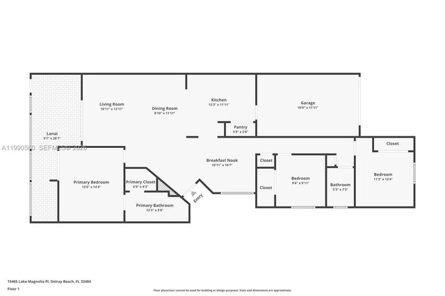 15465 Lake Magnolia Place, Delray Beach, FL 33484