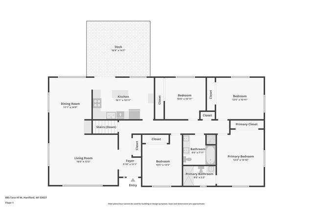 885 Tara Hill W, Hartford, WI 53027