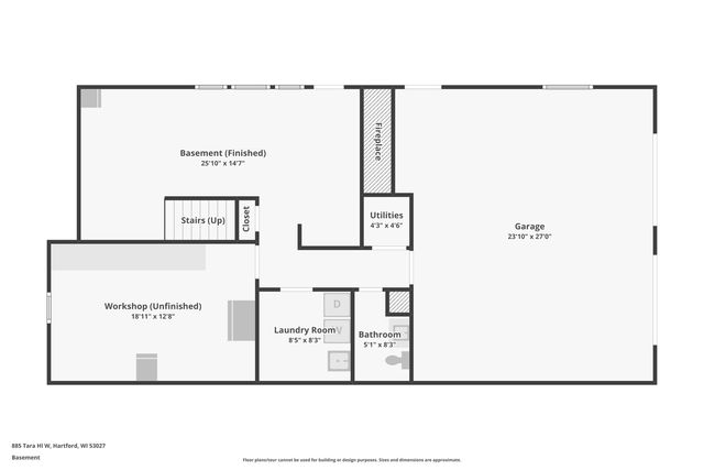 885 Tara Hill W, Hartford, WI 53027