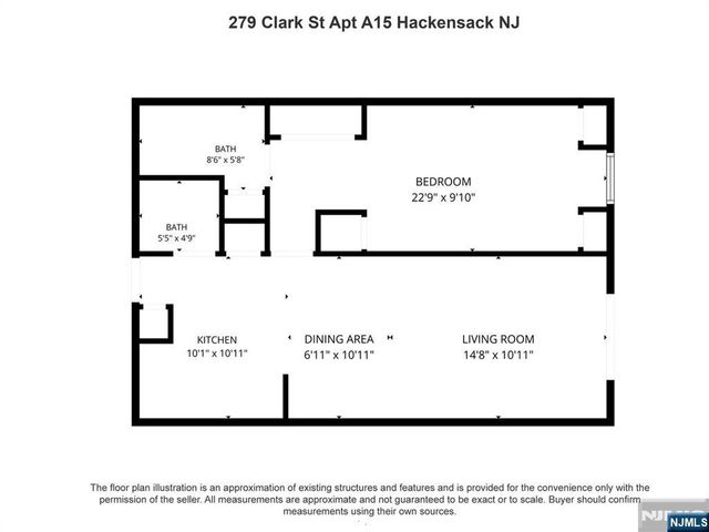 279 Clark Street A15, Hackensack, NJ 07601