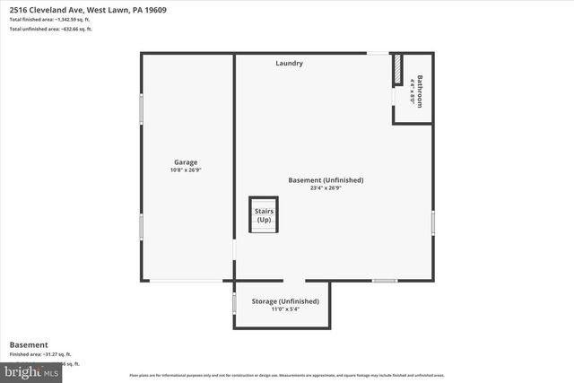 2516 CLEVELAND AV, West Lawn, PA 19609