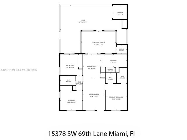 15378 SW 69th Lane, Miami, FL 33193
