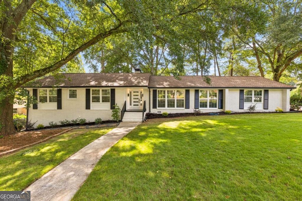 1896 Fisher Trail NE, Atlanta, GA 30345 — exterior