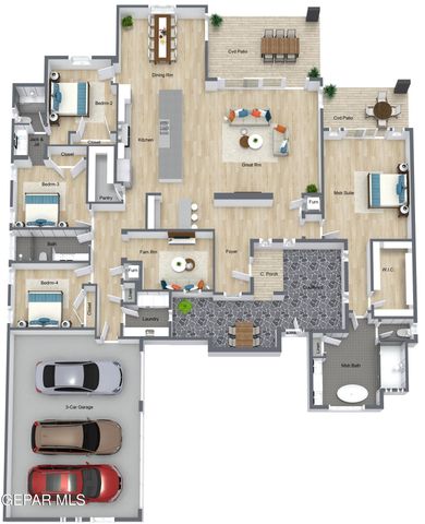 1853 POMMEL Place, El Paso, TX 79911