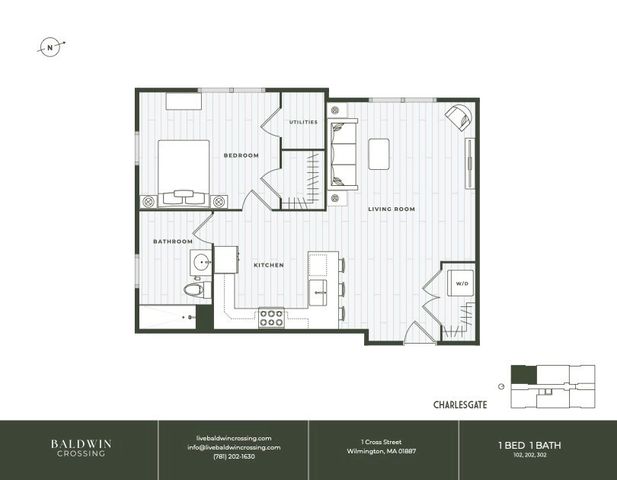 7 Cross St 102U, Wilmington, MA 01887