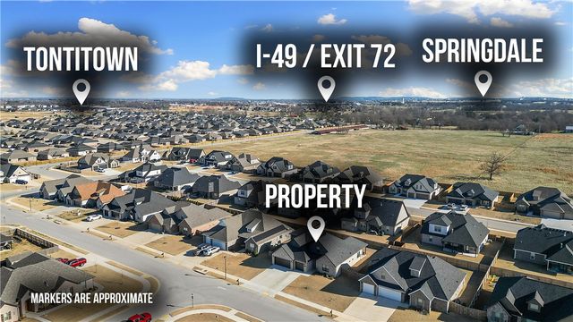 1218 Camerino Street, Tontitown, AR 72762