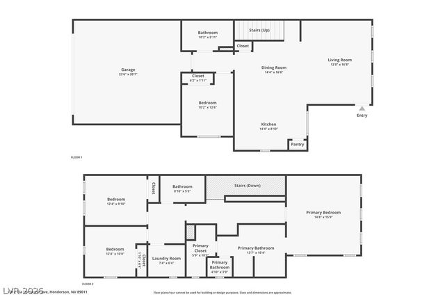 1012 Via Lombardi Avenue, Henderson, NV 89011