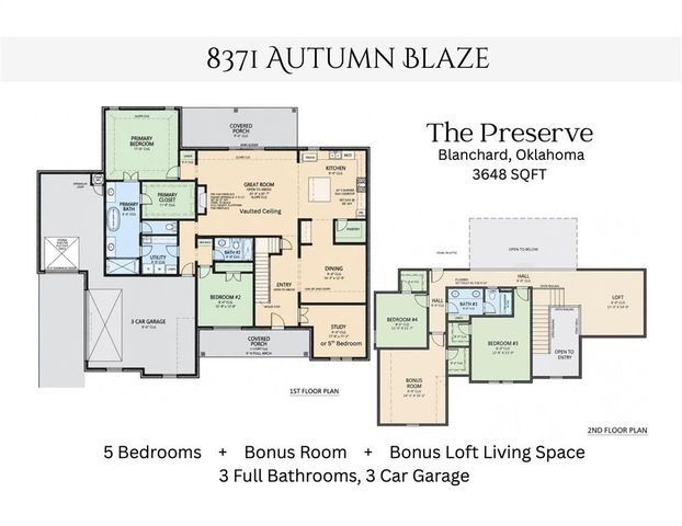 8371 Autumn Blaze Drive, Blanchard, OK 73010