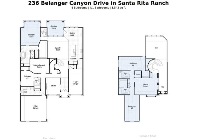 236 Belanger Canyon DR, Liberty Hill, TX 78642