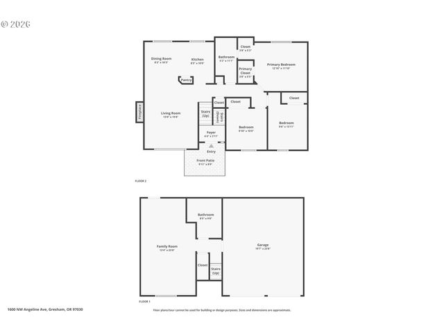 1600 Nw ANGELINE Ave, Gresham, OR 97030