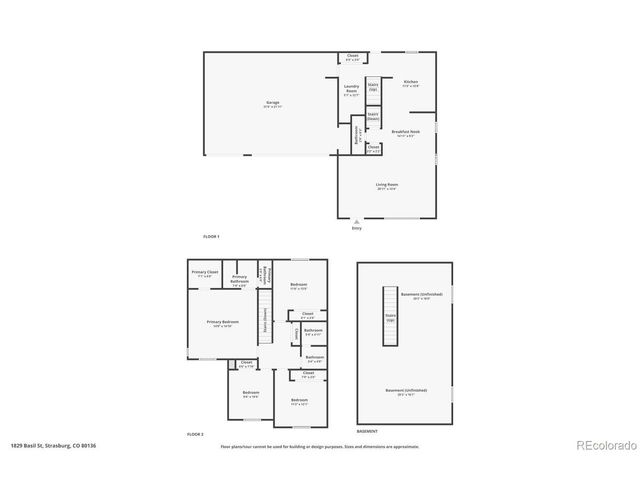 1829 Basil St, Strasburg, CO 80136