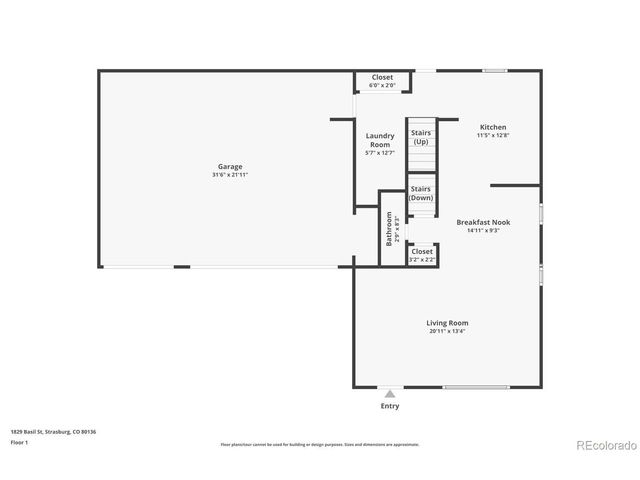 1829 Basil St, Strasburg, CO 80136