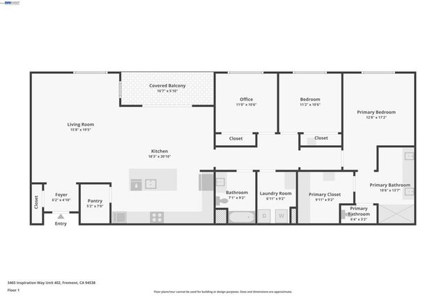 3465 Inspiration Way 402, Fremont, CA 94538