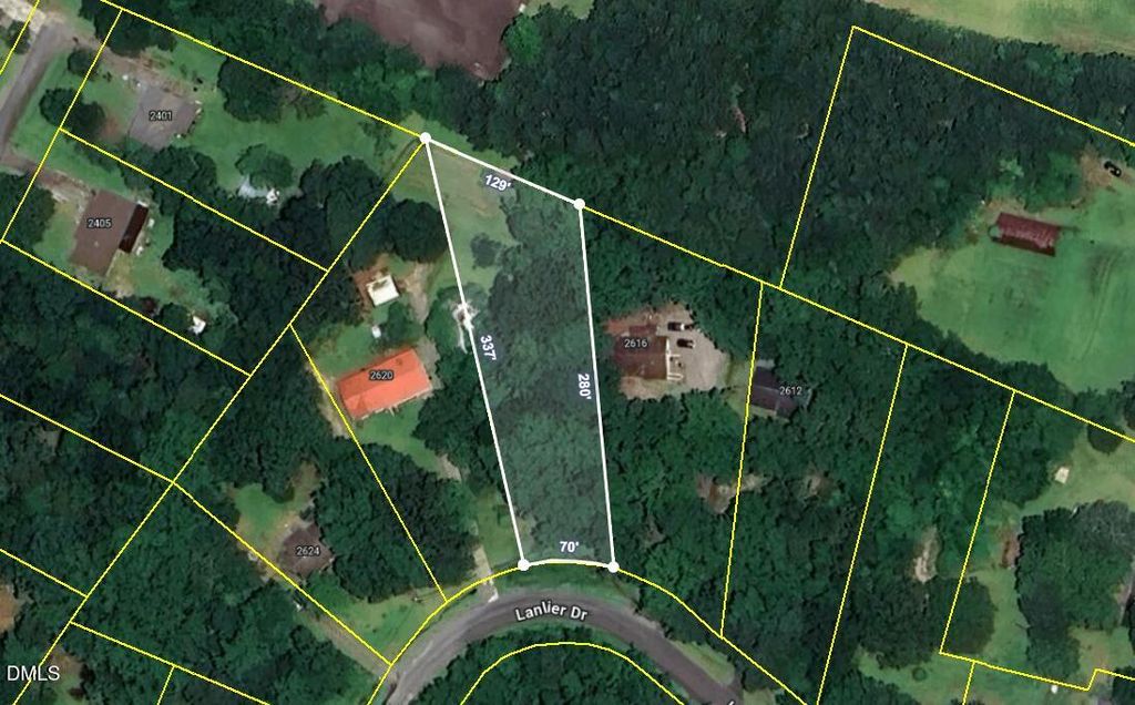 Tbd Lanlier, Sanford, NC 27330