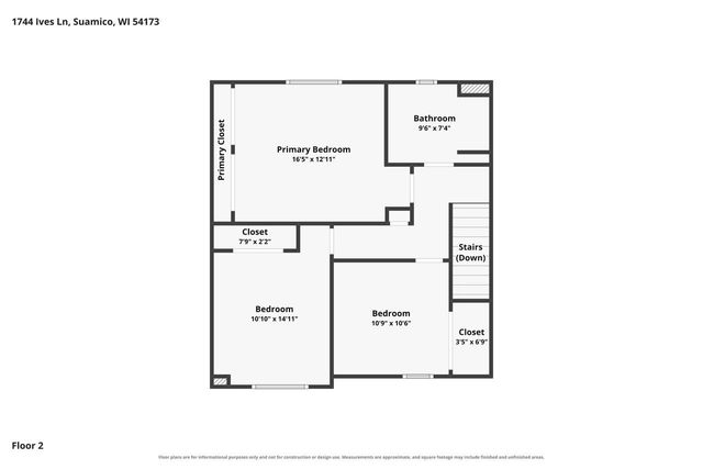 1744 IVES LANE, Suamico, WI 54173