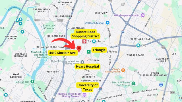 4419 SINCLAIR Ave, Austin, TX 78756