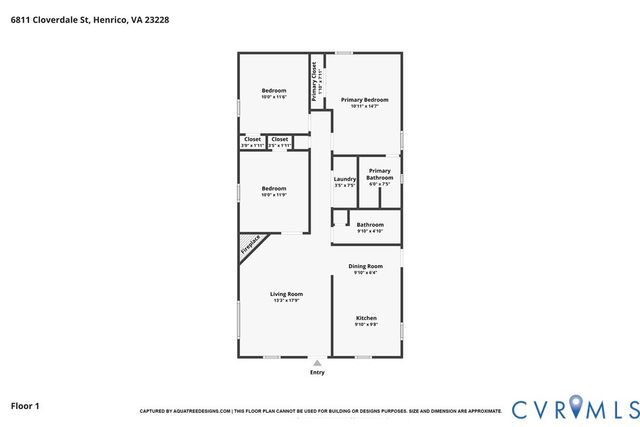 6811 Cloverdale St, Henrico, VA 23228