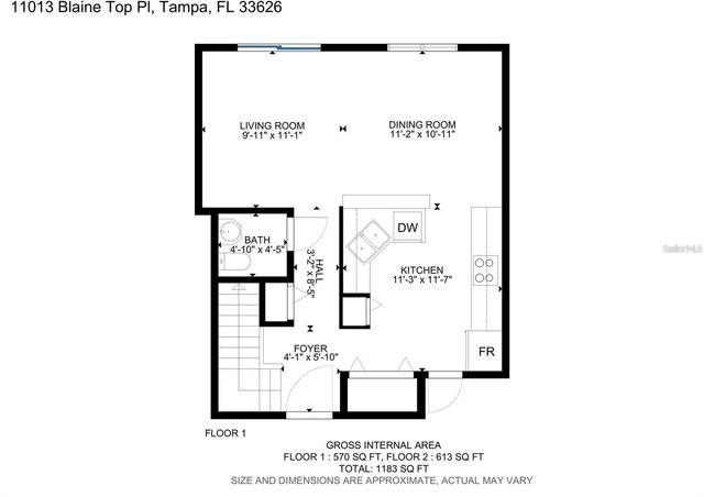 11013 BLAINE TOP PLACE, Tampa, FL 33626