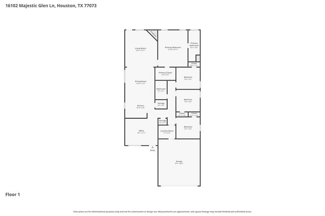 16102 Majestic Glen Lane, Houston, TX 77073