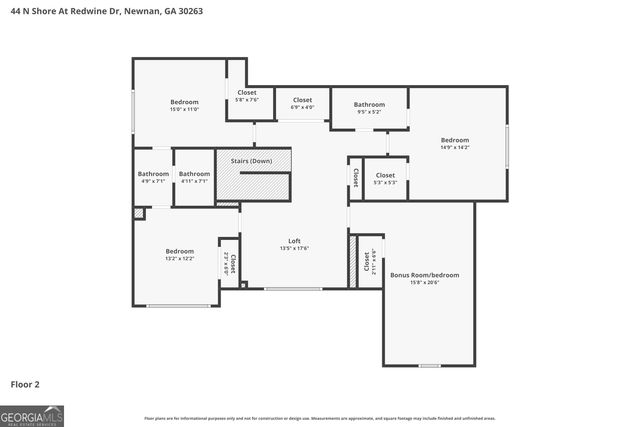 44 North Shore At Redwine Drive Drive, Newnan, GA 30263
