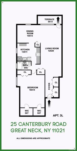 25 CANTERBURY Road 3-L, Great Neck, NY 11021