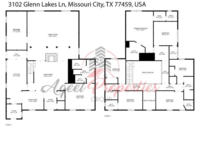 3102 Glenn Lakes Lane, Missouri City, TX 77459