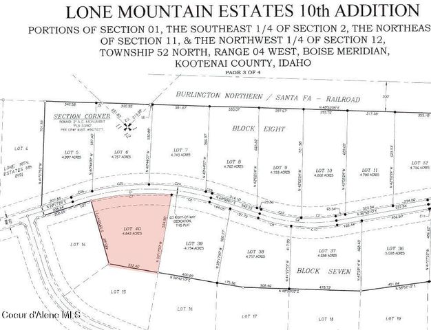 L40B7 N Eclipse Road, Rathdrum, ID 83858