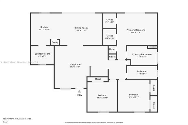 1052 NW 127th Path, Miami, FL 33182