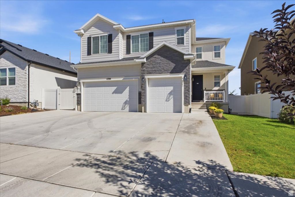 6306 W ANTELOPE FLAT WAY, Herriman, UT 84096 — exterior