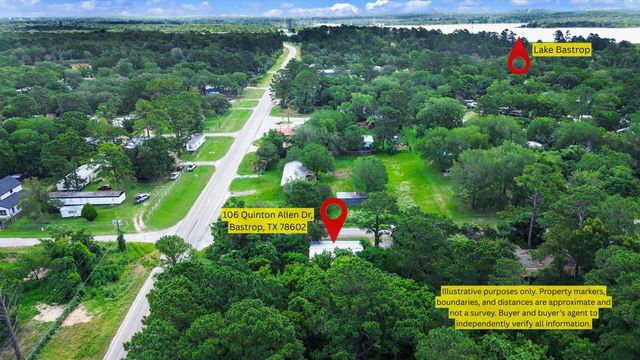 106 Quinton Allen DR, Bastrop, TX 78602