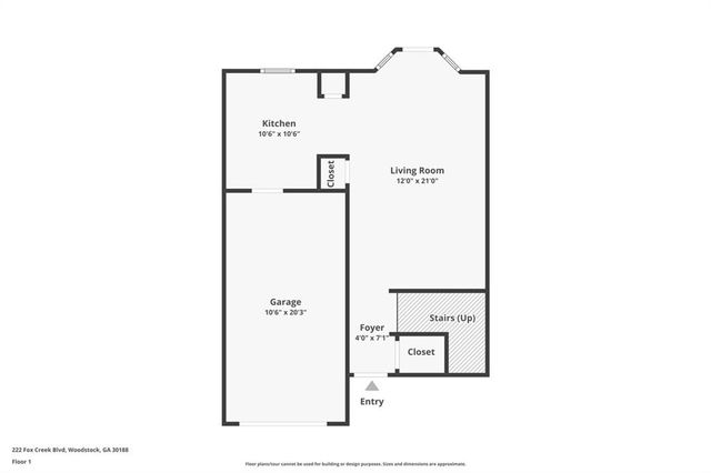 222 Fox Creek Boulevard, Woodstock, GA 30188