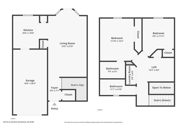 222 Fox Creek Boulevard, Woodstock, GA 30188