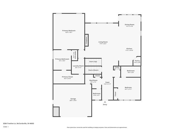 8384 Treeline Lane, Mccordsville, IN 46055