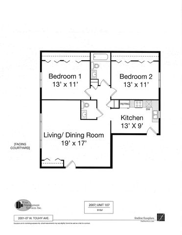 2007 W Touhy Avenue 207, Chicago, IL 60645