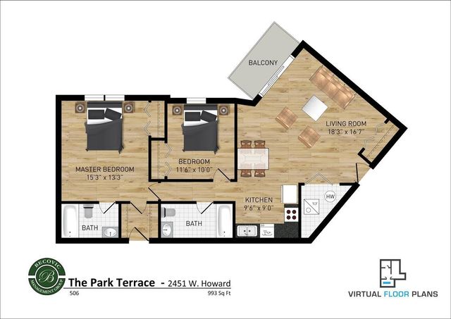 2451 W Howard Street 406, Chicago, IL 60645