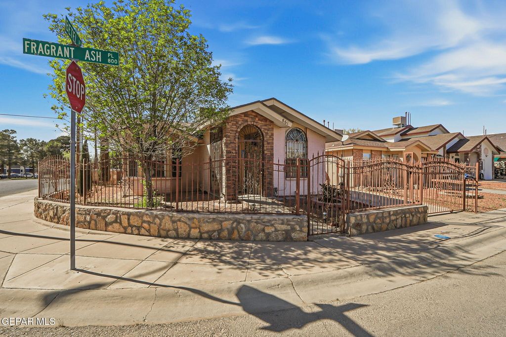 861 FRAGRANT ASH Place, El Paso, TX 79907