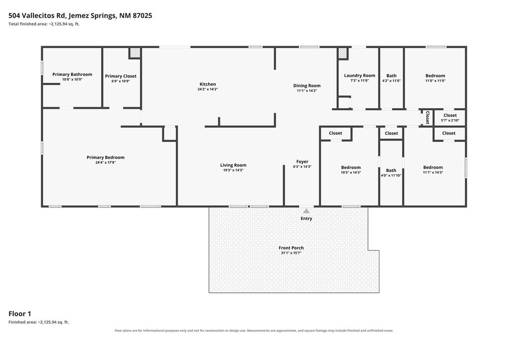 Image 47 of property listing at 504 Vallecitos Road, Jemez Springs, NM 87025