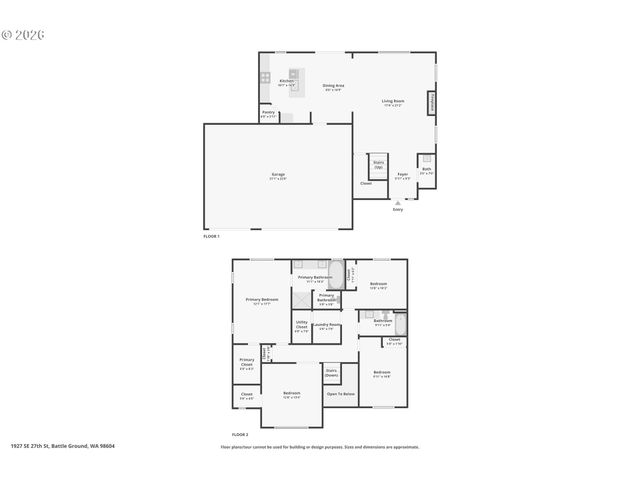 1927 Se 27TH St, Battle Ground, WA 98604