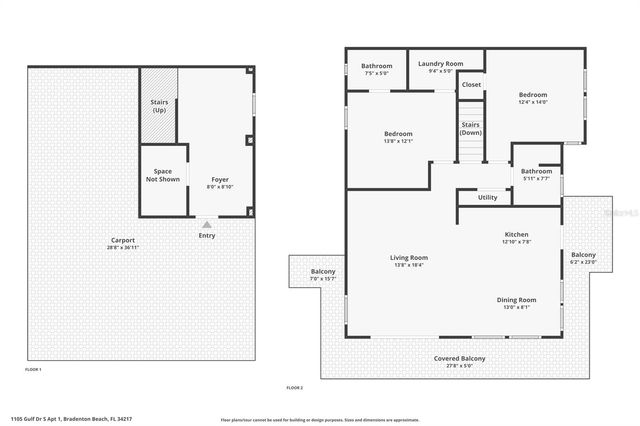 1105 GULF DRIVE S 2, Bradenton Beach, FL 34217