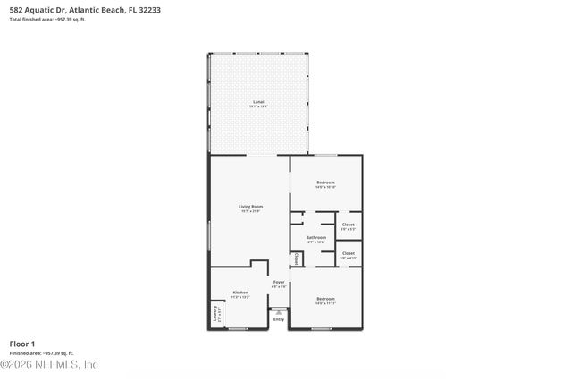 582 AQUATIC Drive, Atlantic Beach, FL 32233