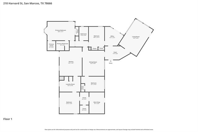 210 Harvard ST, San Marcos, TX 78666