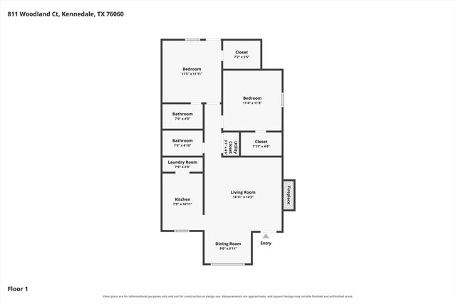 811 Woodland Court, Kennedale, TX 76060
