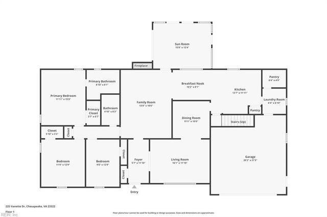 225 Vanette DR, Chesapeake, VA 23322