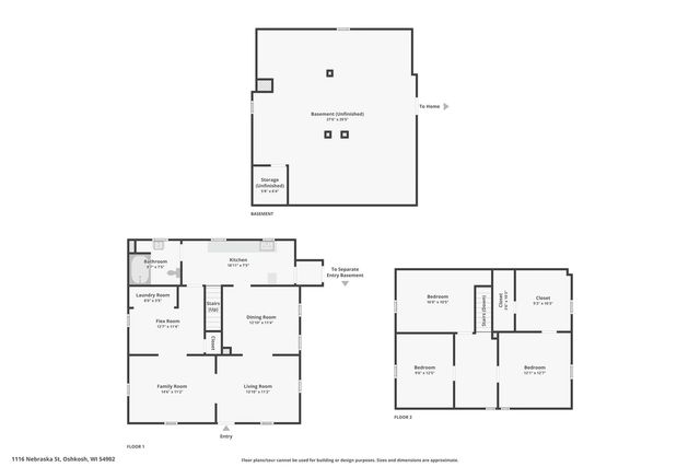 1116 Nebraska STREET, Oshkosh, WI 54902