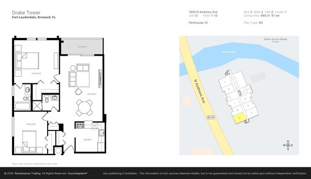 1800 N ANDREWS Avenue N 2A, Fort Lauderdale, FL 33311